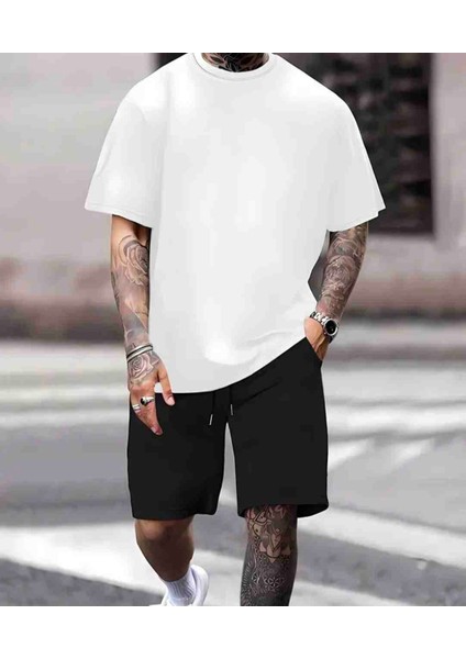 Baskısız Oversize Alt Üst Takım