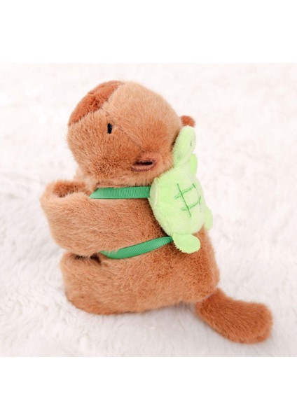 Tutunan Kapibara Peluş Bileklik Işıklı Sesli Hareketli Oyuncak Tokat Bilekliği Kola Yapışan Capybara modelleri