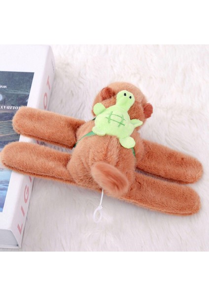 Tutunan Kapibara Peluş Bileklik Işıklı Sesli Hareketli Oyuncak Tokat Bilekliği Kola Yapışan Capybara indirimleri