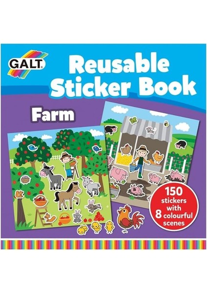 - Reusable Sticker Book - Farm