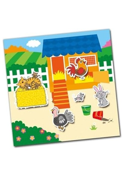 - Reusable Sticker Book - Farm modelleri