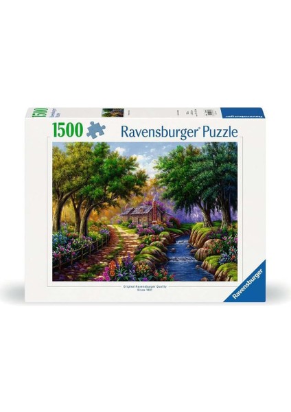 Puzzle Nehirde Kulübe