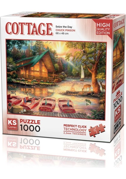 - Seize The Day 1000 Parça Puzzle -Ks Puzzle