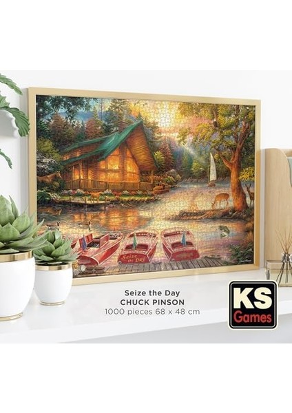 - Seize The Day 1000 Parça Puzzle -Ks Puzzle