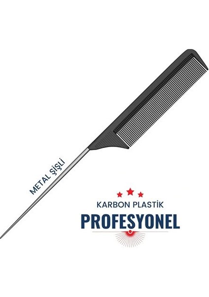 Krepe Tarağı Metal Şişli Absolute Profesyonel