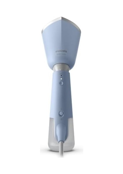 - Philips 5000 Serisi Buharlı Düzleştirici - 35 Saniyede Hazır, Aktif Isıtmalı Taban, Eko ve Maksimum Ayarlar, Hassas Kumaşlara Uygun, Dikey ve Yatay Kullanım, Aksesuarlar Dahil, Gök Mavisi (STH5020/20)