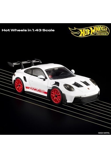 - Wheels 1:43 Premium Arabalar - Porsche Gt3-Rs Çok Renkli