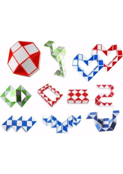 Parça Magic Snake Rubik Yılan Zeka Küpü Küçük Boy BAMBMNM268