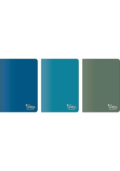 - Colors Vintage Serisi, A5 60 Yaprak Çizgisiz Karton Kapaklı Defter 6'lı Paket, Renkli fiyatları