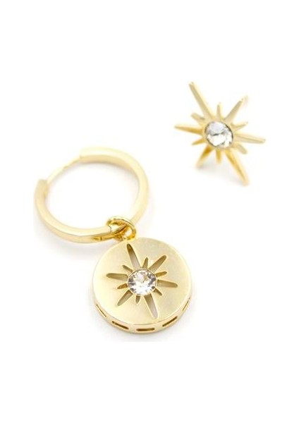 Kuzey Yıldızı Küpe - Altın