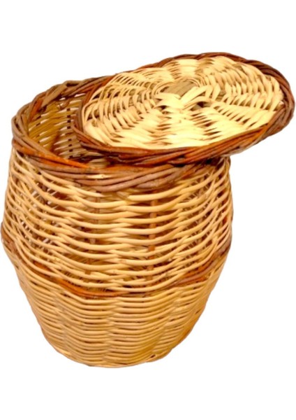 Hasır Kamış Sepet Bambu Patates-Soğan Sepeti El Örgüsü Sepet fırsatları