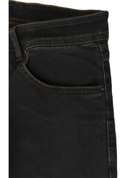 Fistan Store Erkek Normal Bel Rahat Kesim Dar Paça Jean Pantolon