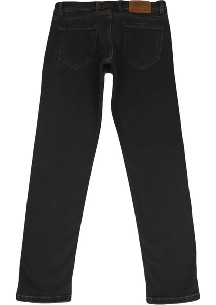 Fistan Store Erkek Normal Bel Rahat Kesim Dar Paça Jean Pantolon