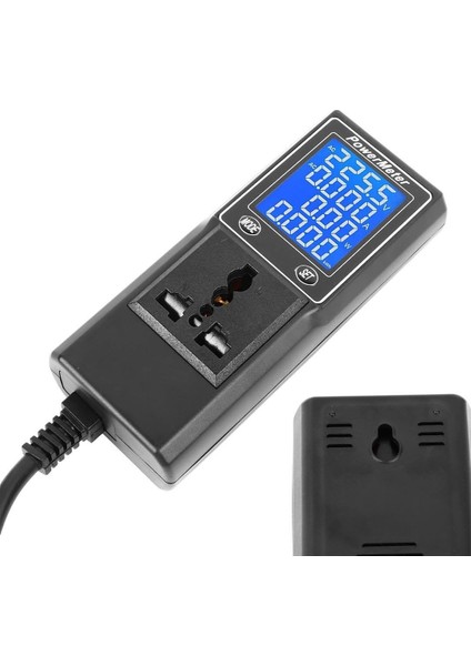 PM-26400 Volt Amper Watt Hz Güç Ölçer Dijital Ekranlı (Powermeter)