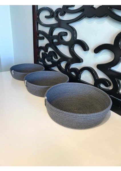 - Gri Hasır Sepet, Mutfak ve Banyo Organizeri, Çok Amaçlı Sepet Takım,havlu Sepeti, fiyatları