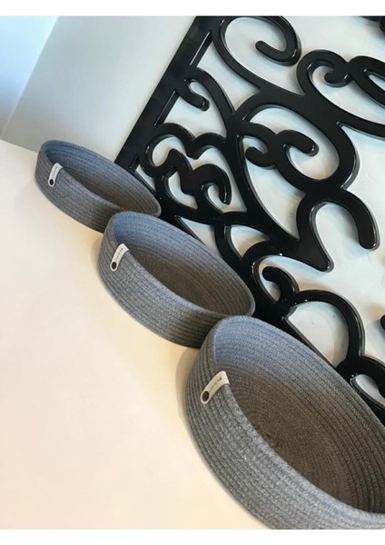 - Gri Hasır Sepet, Mutfak ve Banyo Organizeri, Çok Amaçlı Sepet Takım,havlu Sepeti, fırsatları