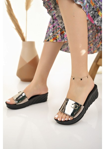 Kadın Terlik Ortopedik Anatomik Abiye Şık Yazlık Deniz Plaj Çeyiz Misafir Terliği