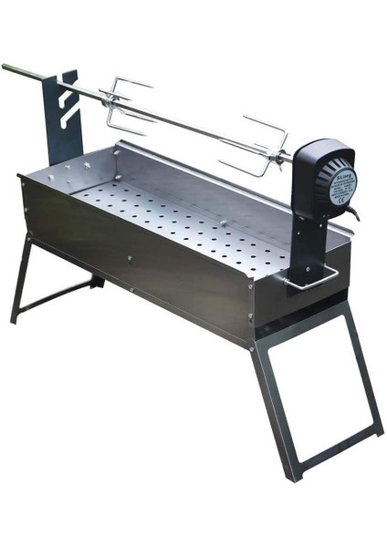 Otomatik Barbekü Kuzu Çevirme Makinesi