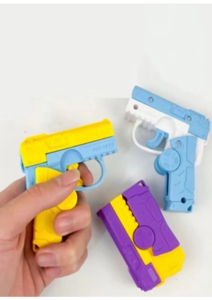Dönüştürücü Fidget Spinner Mini Silah Oyuncak Tabancası Parmak Tabanca 1 Adet