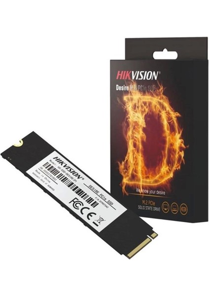 Hıkvısıon 512GB Hs-Ssd-Desıre(P) 2500- 1025MB/S M2 Pcıe Nvme Gen3 Disk