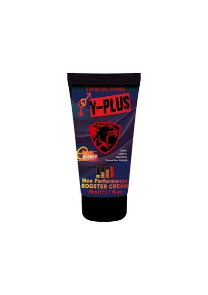 Y-Plus Red Korea Ginsengli Natural Erkekler İçin Booster Bakım Kremi 50 ml x 2 Adet