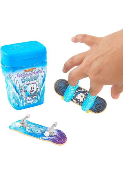 HTP10 Hot Wheels Skate Ikili Parmak Kaykay Kutusu (Aromalı Sakız Kutusu Temalı) 1 Adet Stokta Olan Gönderilir