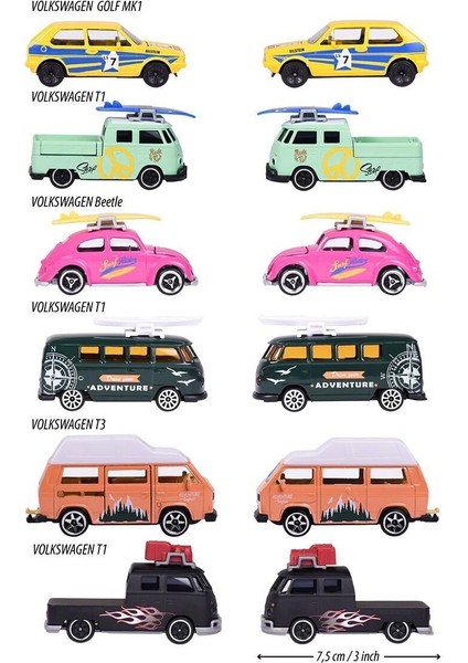 212055004 Majorette Vw The Originals Premium Arabalar