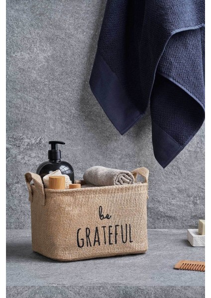 Jüt, Dolap Içi Çamaşır Çocuk Odası Oyuncak Düzenleyici Katlanır Saklama Sepeti Organizer 24X17X14