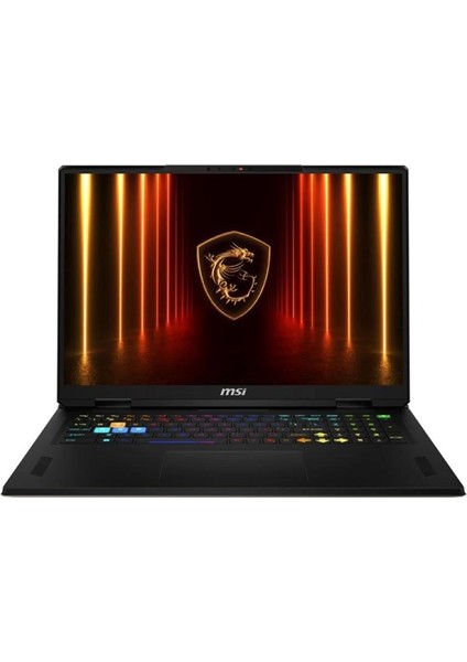 Msı 18 Qhd Vector A18 Hx A9WIG-093TR Ryzen 9 9955HX-64GB Ddr5 RAM-16GB RTX5080-1TB NVME-W11H 240HZ