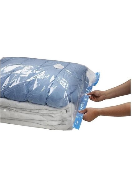 Vakumlu Giyisi Yastık Yorgan Saklama Torbası Poşeti Hurç - Large - 50X70 Cm. -1 Adetlik Paket fırsatları