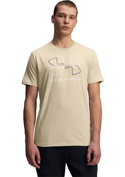 Gl Foundation Update Erkek Bej Yuvarlak Yaka Tişört