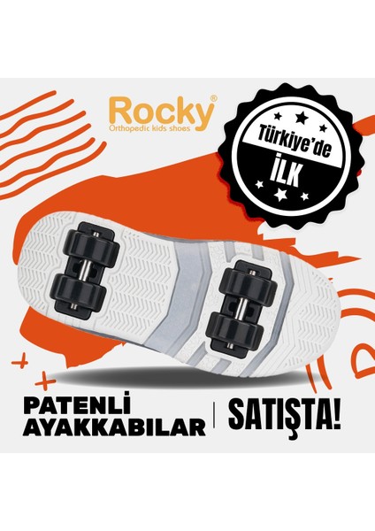 Nils Erkek Çocuk Patenli, Işıklı Rahat Siyah Spor ve Günlük Ayakkabı&Sneaker | Yeni Model Tarz Patenli Kaykay Ayakkabı fiyatları