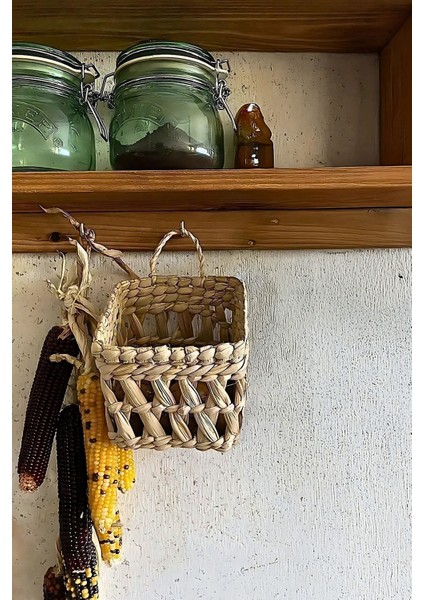 | Elit Seri | 1. Sınıf El Yapımı 10X10 Kare Hasır Sepet | %100 Yerli Zanaatkâr Üretimi – Çok Amaçlı fırsatları