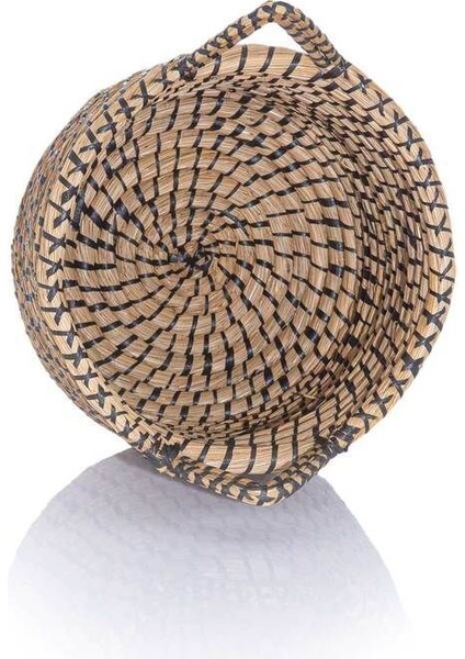 Meander Natural Siyah Su Sümbülü Dekoratif Sepet 32X30 3569 fiyatları