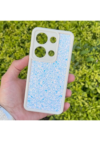 Xiaomi Redmi Note 13 Pro 4g Kılıf Taşlı Işıltılı Darbe Önleyici Silikon Kapak