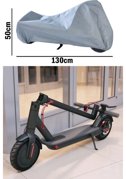 Elektrikli Scooter Brandası Su Geçirmez Toz Kir Yağmur Koruyucu Saklama Kılıfı Örtüsü