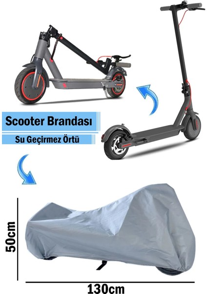Elektrikli Scooter Brandası Su Geçirmez Toz Kir Yağmur Koruyucu Saklama Kılıfı Örtüsü fiyatları