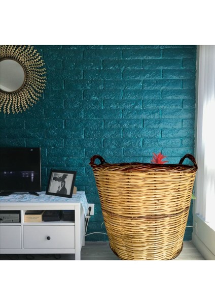 Hasır Odun Sepeti Hasır Küfe Şömine Yanı Odun Sepeti Şömine Yanı Odunluk fiyatları