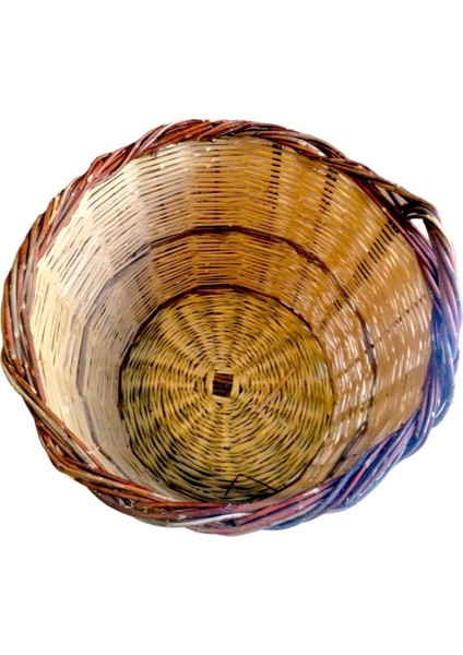 Hasır Odun Sepeti Hasır Küfe Şömine Yanı Odun Sepeti Şömine Yanı Odunluk fırsatları