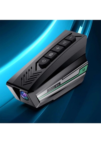 BT16 Motosiklet Kask Bluetooth Kulaklık 2000 Mah Batarya 1080P Hd Kamera Intercom Kulaklık Su Geçirmez