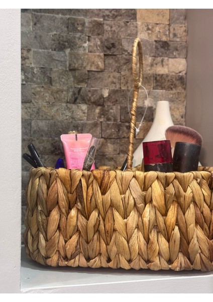 Arin Homteksden Hasır 2 Bölmeli Çok Amaçlı Organizer Kutu