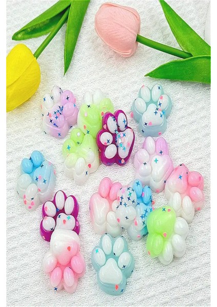 3 Adet Oyuncak Mini Squishy Kedi Patisi 4cm Sukuşi Pati Pullu Pati Eğlenceli Oyun fırsatları