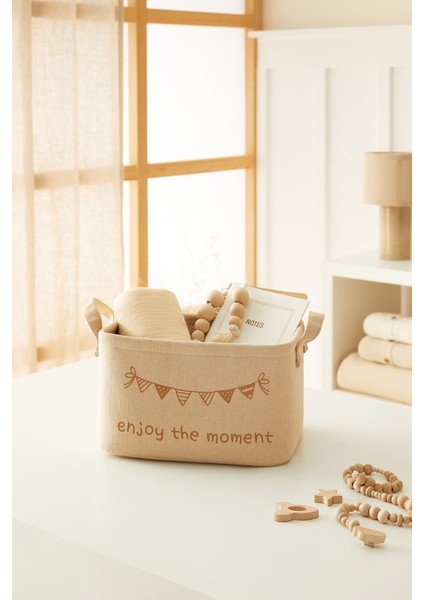 Çocuk Odası Jüt Keten Oyuncak Düzenleyici Çok Amaçlı Kirli Sepeti, Saklama Sepeti fiyatları