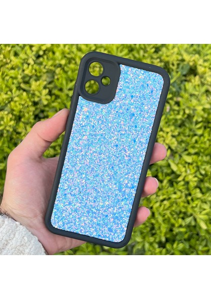 Samsung Galaxy A05 Kılıf Taşlı Işıltılı Darbe Önleyici Silikon Kapak