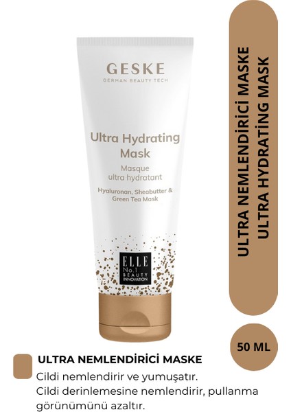 Ultra Nemlendirici Maske | Ultra Hydrating Mask