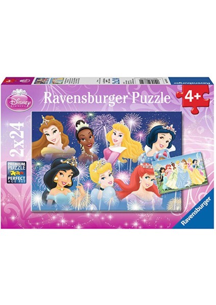 Fırsat Byr 88720 Disney Prensesleri 2X24 Parça Puzzle Yeni