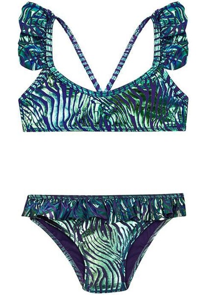 Mor Kız Çocuk Bikini Takım SB2514000609