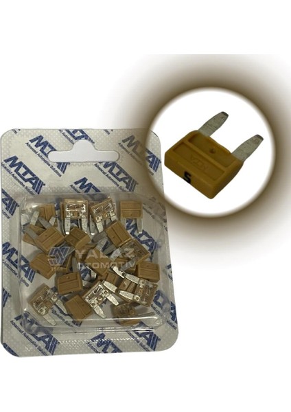 Mini Bıçak Sigorta 5 A (25 Adet)