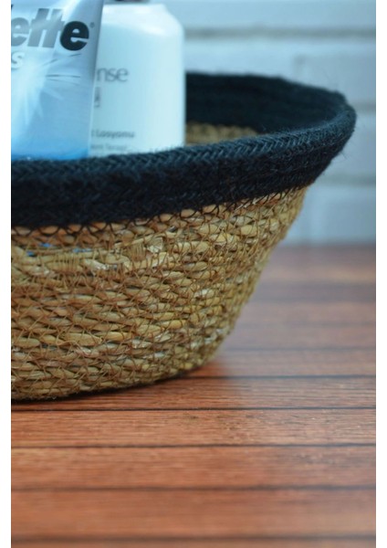 Liv - Dekoratif Doğal El Örmesi Hasır, Çok Amaçlı Sepet, Banyo ve Mutfak Organizer modelleri