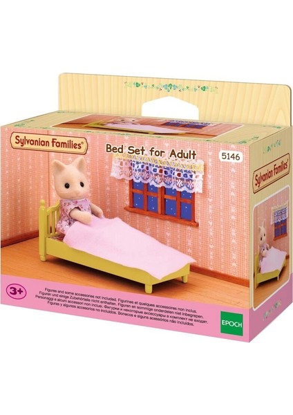 5146 Sylvanian Families Yetişkin Karyola Seti (Figürler Dahil Değildir) +3 Yaş